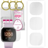 Akcesoria do smartwatchy - 3x Folia hydrożelowa do Fitbit Versa Lite Edition - apgo Smartwatch Hydrogel Protection Ochrona na ekran smartwatcha - miniaturka - grafika 1