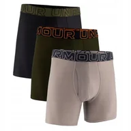 Majtki męskie - MESKA BIELIZNA TRENINGOWA UNDER ARMOUR LAJKRA 3 PAK 3 PARY LEGGINSY r. M - miniaturka - grafika 1