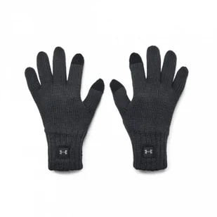 Męskie rękawiczki zimowe Under Armour UA Halftime Wool Glove - czarne - Rękawiczki - miniaturka - grafika 1