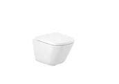 Miski WC - Roca Gap Toaleta WC podwieszana 48x34,7 cm Rimless bez kołnierza biała A34647A000 - miniaturka - grafika 1