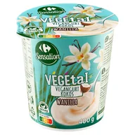 Kefiry, jogurty, maślanki - Carrefour Sensation Vegetal Vegangurt kokos wanilia 400 g - miniaturka - grafika 1