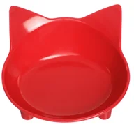 Miski dla kotów - RECOFUN Miska Kitty czerwona - miniaturka - grafika 1