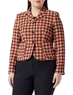 Kurtki damskie - Sisley Kurtka damska 2X1XLW00S, Houndstooth Pink 73M, 42 - miniaturka - grafika 1