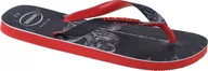 Klapki i japonki męskie - Havaianas Havaianas Top Marvel Premium 4147155-2090 Czerwone 47/48 - miniaturka - grafika 1
