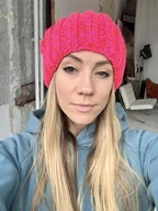 Czapki damskie - CZAPKA RH5 Pinky- Orange - miniaturka - grafika 1