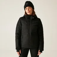 Kurtki i kamizelki sportowe damskie - Dare 2b Kurtka narciarska damska z membraną Gliding wodoodporna Czarny, Rozmiar: 46 - miniaturka - grafika 1