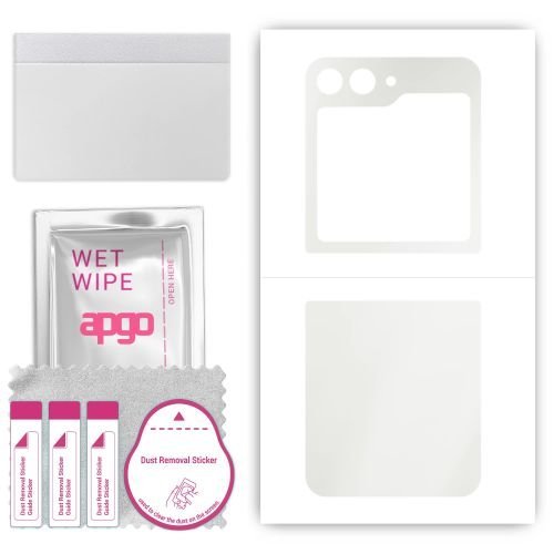 folia hydrożelowa naklejka MATOWA na TYŁ do Samsung Galaxy Z Flip5 Retro - apgo hydrogel MATTE