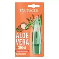 Szminki - Perfecta Perfecta Aloe Vera Pomadka regenerująca do ust z aloesem i masłem shea 020201164 - miniaturka - grafika 1