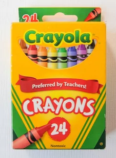 Kredki woskowe 24 kolory Crayola - Kredki, ołówki, pastele i pisaki - miniaturka - grafika 1