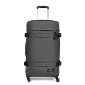 Walizki - Eastpak Transit'R 4 kółka Walizka 70 cm black denim - miniaturka - grafika 1