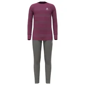 Pozostała odzież narciarska - Bielizna Termoaktywna Dla Dzieci Zestaw Odlo Activewarm 159449 Zestaw R.140 - miniaturka - grafika 1