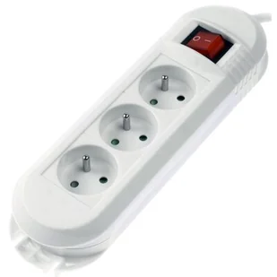 Listwa zasilająca HAMA Comfort 3GN 3m Biały P2223753 - Listwy zasilające - miniaturka - grafika 1