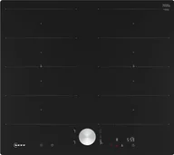 Płyty elektryczne do zabudowy - Neff Neff T66PTX4L0 N 90, self-sufficient hob black/stainless steel, 60 cm - miniaturka - grafika 1