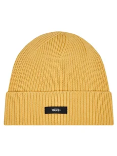 Czapka zimowa VANS Post Shallow Cuff Beanie Ochre VN0A7SCBOC21 - Czapki damskie - miniaturka - grafika 1