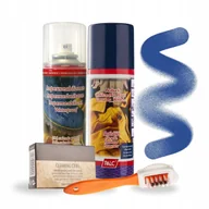 Środki do obuwia i ubrań - Granatowy Renowator Impregnat Gumka i Szczotka do Zamszu Palc Zestaw 4w1 - miniaturka - grafika 1