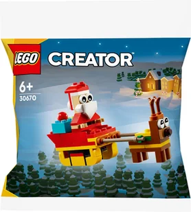 LEGO 30670 – Creator „Santa’s Sleigh Ride” - Klocki - miniaturka - grafika 1