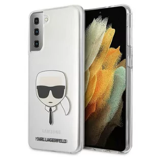 Karl Lagerfeld KLHCS21MKTR S21+ G996 hardcase Transparent Karl s Head - Etui i futerały do telefonów - miniaturka - grafika 2