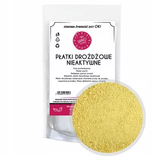 PŁATKI DROŻDŻOWE 250g Drożdże nieaktywne naturalne - Płatki śniadaniowe i musli - miniaturka - grafika 1