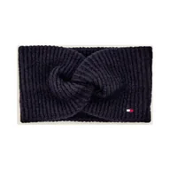 Czapki damskie - Tommy Hilfiger Opaska z dodatkiem wełny - miniaturka - grafika 1