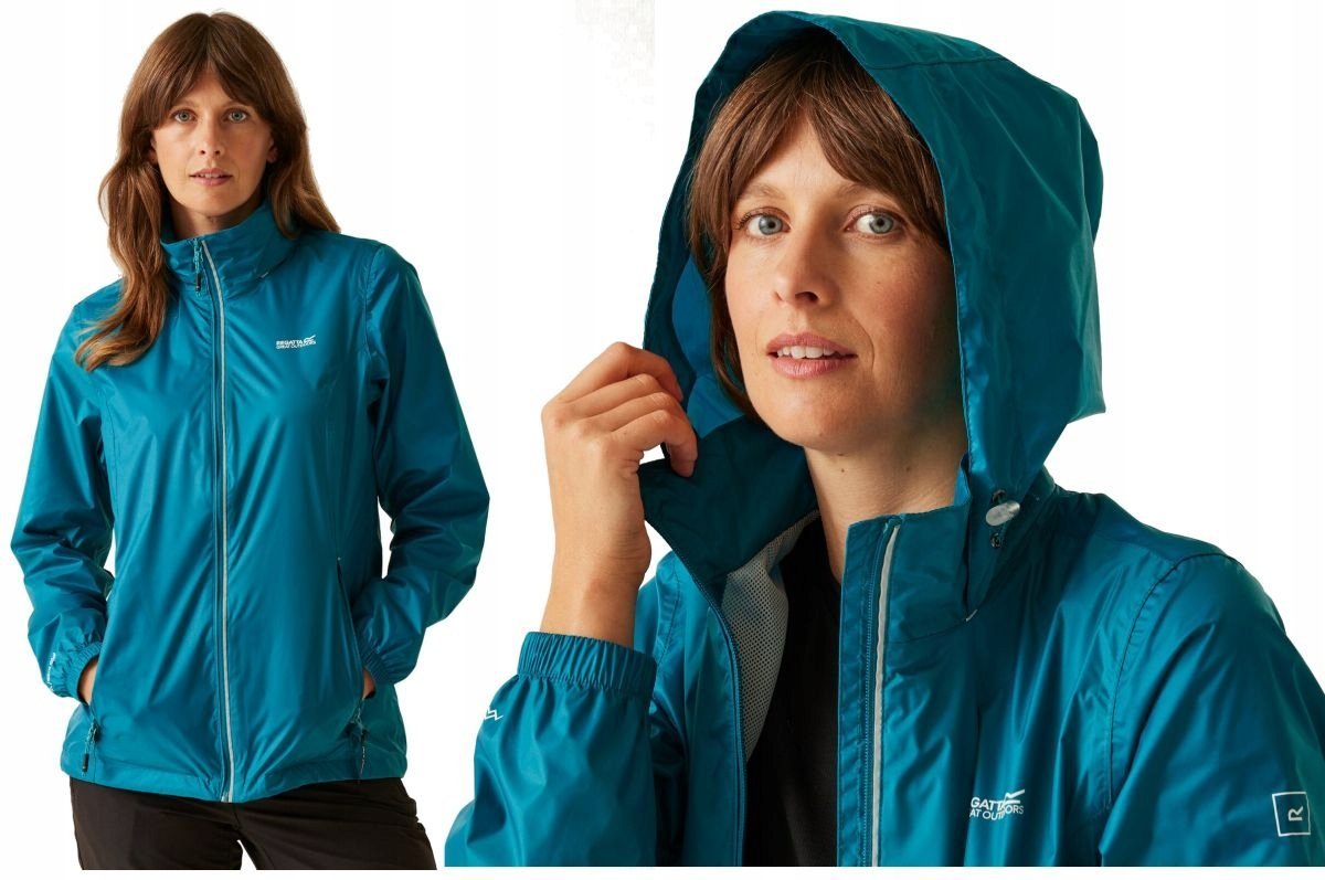 Damska kurtka przeciwdeszczowa z kapturem Regatta RWW304 C5M 3XL/20