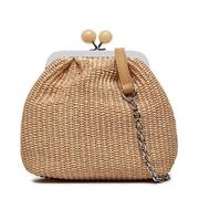 Torebki damskie - Torebka Weekend Max Mara Canoa 2415511075 Beige 006 - miniaturka - grafika 1