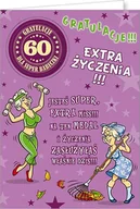 Kartki okolicznościowe i zaproszenia - Karnet okolicznościowy, 60 urodziny, Party03 - miniaturka - grafika 1