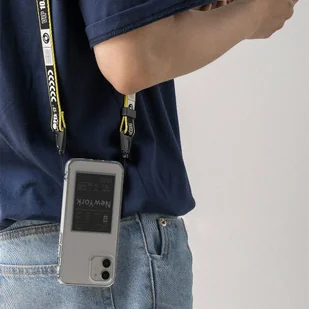 Ringke Fusion Design pancerne etui pokrowiec z żelową ramką iPhone 12 mini różowo-zielony (GNAP0020) - Etui i futerały do telefonów - miniaturka - grafika 7