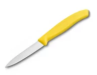 Noże kuchenne - Victorinox Nóż do obierania jarzyn , żółta rękojeść 6.7606.L118 - miniaturka - grafika 1
