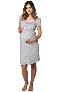 Italian Fashion Noelia druk koszula nocna - Piżamy damskie - miniaturka - grafika 1
