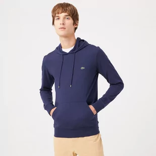 Lacoste męska bluza z kapturem z dżerseju bawełnianego - Bluzy męskie - miniaturka - grafika 1