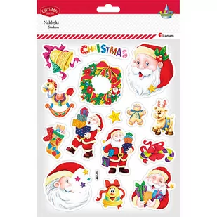 Hasta Naklejki wypukłe Boże Narodzenie 15 szt. - Zabawki kreatywne - miniaturka - grafika 1