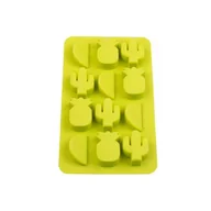 Akcesoria do lodu - Foremka do lodu Ananas, Kaktus, Melon 12 kostek - miniaturka - grafika 1