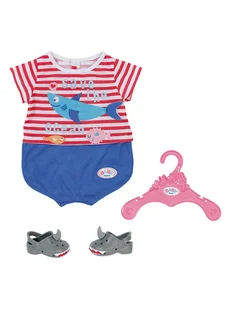 Baby Born Ubranko "BABY born Bath Pyjamas & Clogs" dla lalek - 3+ - Akcesoria dla lalek - miniaturka - grafika 1
