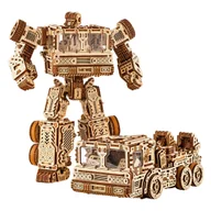 Puzzle - 3D Drewniane Puzzle Timbertron Ultima mechaniczne Robot Model 1212 el. - miniaturka - grafika 1