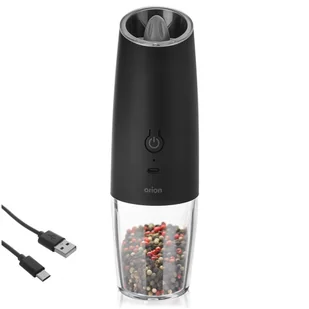 Młynek do soli i pieprzu przypraw elektryczny z ładowarką 20cm ORION 130234 - Młynki do soli i pieprzu - miniaturka - grafika 1