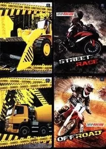 Inter-druk Zeszyt A5 16k. Kolekcja nr 402B linia ZS99INT - Zeszyty szkolne - miniaturka - grafika 1