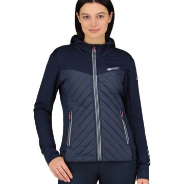 Kurtka damska Geographical Norway softshell wodoodporna przejściowa ciepła