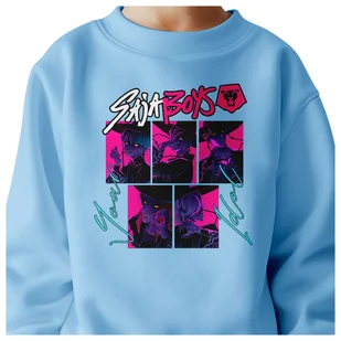 BLUZA DZIECIĘCA HUNTRIX SAJA BOYS 104 BAWEŁNIANA JAKOŚĆ - Bluzy dla dziewczynek BLUZA DZIECIĘCA HUNTRIX SAJA BOYS 104 BAWEŁNIANA JAKOŚĆ - Bluzy dla dziewczynek - miniaturka - grafika 1