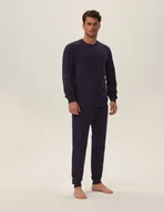 Piżamy męskie - Piżama Home 41916-59X Granatowa - Henderson - miniaturka - grafika 1