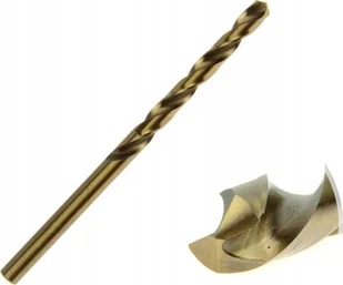 Geko Wiertło Wiertło kobaltowe HSS do metalu 10 mm 10/210 - Wiertła - miniaturka - grafika 1