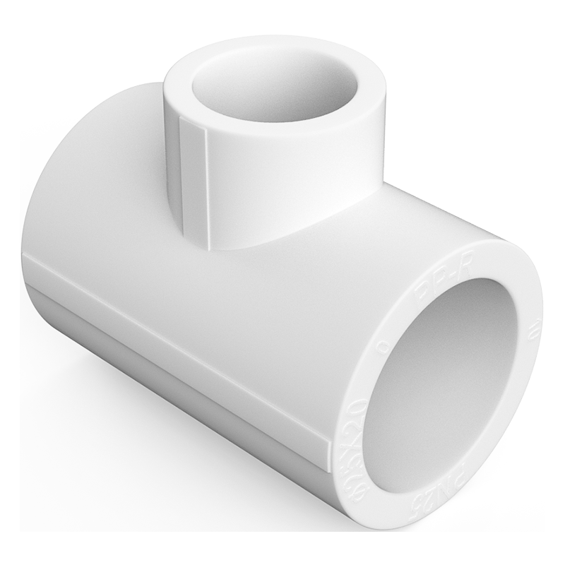 Mexen PPR trójnik redukcyjny zgrzewany do rur PPR 32 x 25 x 32, PN25 - W97331-322532-00