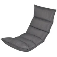Fotele i pufy dla dzieci - vidaXL Kompaktowy materac Tapczan Sofa Skadana szara - miniaturka - grafika 1