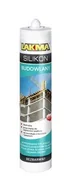 Silikony - Silikon budowlany Lakma bezbarwny 280ml - miniaturka - grafika 1