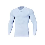 Koszulki sportowe męskie - Macron Koszulka Kompresyjna z długim rękawem Wydajność++ Shirt Unisex Dorosły - miniaturka - grafika 1