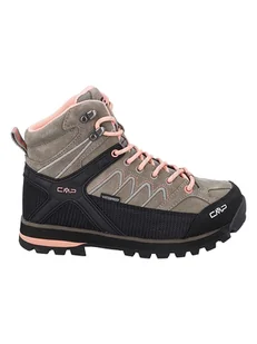 CMP Skórzane botki trekkingowe "Moon" w kolorze szarym - Buty trekkingowe damskie - miniaturka - grafika 1