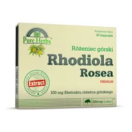 Układ nerwowy - Rhodiola Rosea Premium, suplement diety, 30 kapsułek  3582461 - miniaturka - grafika 1