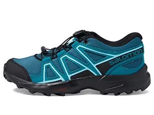 Salomon Dziecięce buty Speedcross do biegania w terenie, uniseks, Stargazer Black Harbor Blue, 32 EU - Buty dla chłopców - miniaturka - grafika 1