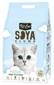 Żwirek dla kotów - Kit Cat Żwirek ECO SoyaClump Baby Powder 7L / 2,5kg - miniaturka - grafika 1