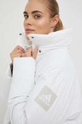 Kurtki damskie - Adidas Performance kurtka puchowa damska kolor biały zimowa - adidas Performance - miniaturka - grafika 1