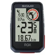 Liczniki rowerowe - Sigma SPORT SPORT ROX 2.0 Bike Computer incl. Butler GPS Mount, czarny 2021 Urządzenia GPS 1052 - miniaturka - grafika 1